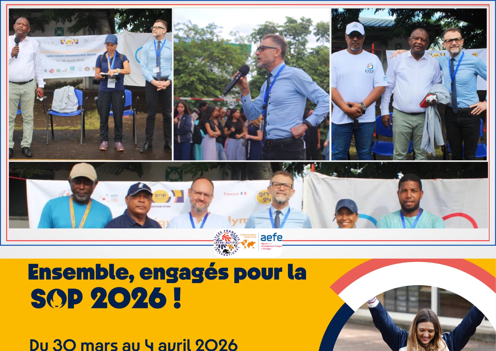 Semaine Olympique et Paralympique 2026 au LFIHM