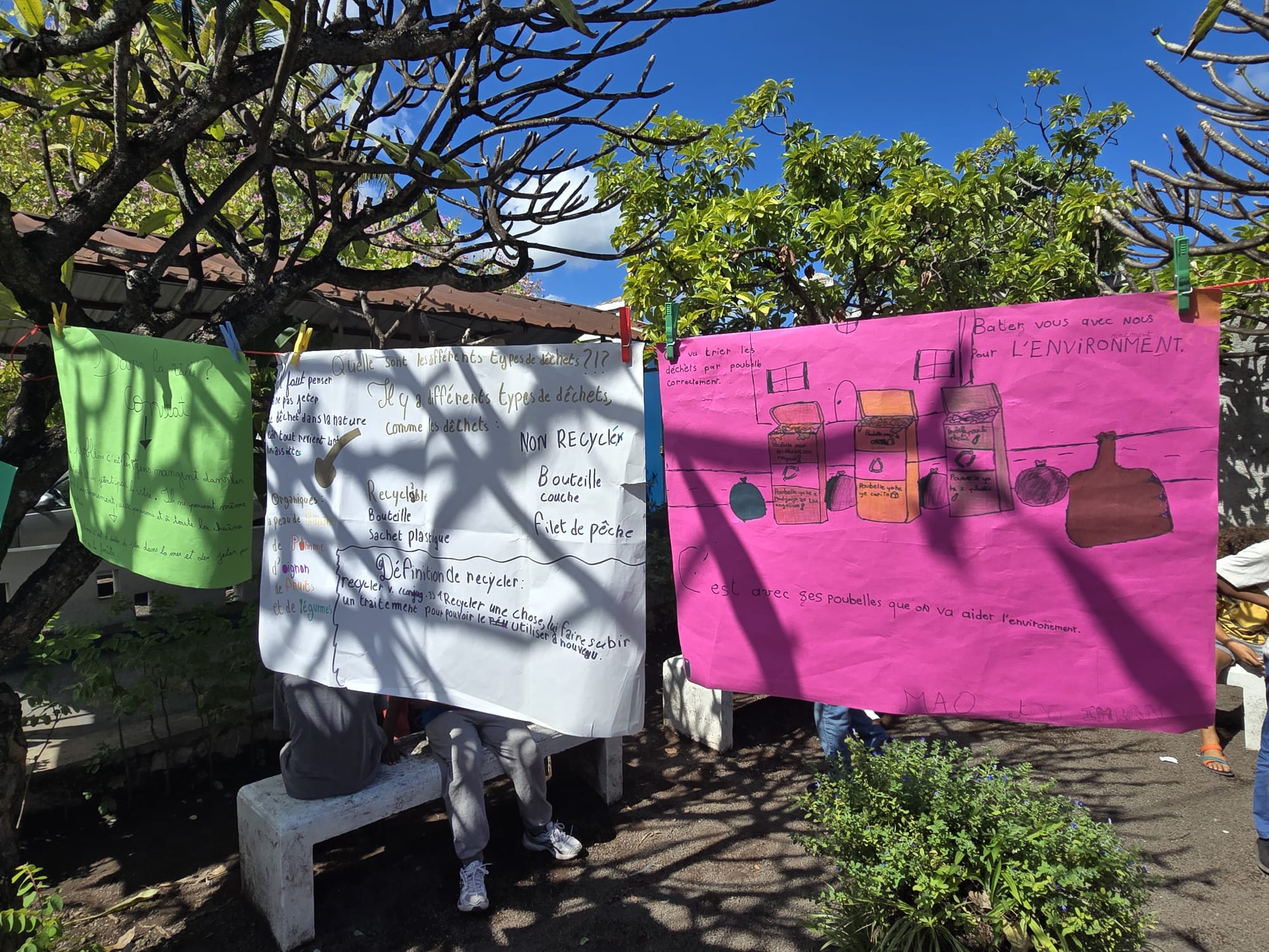Exposition environnement des élèves